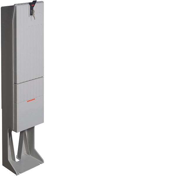 Distribution Pillar, Series 142, with mounting plate, 1420 x 320 x 225 image 1