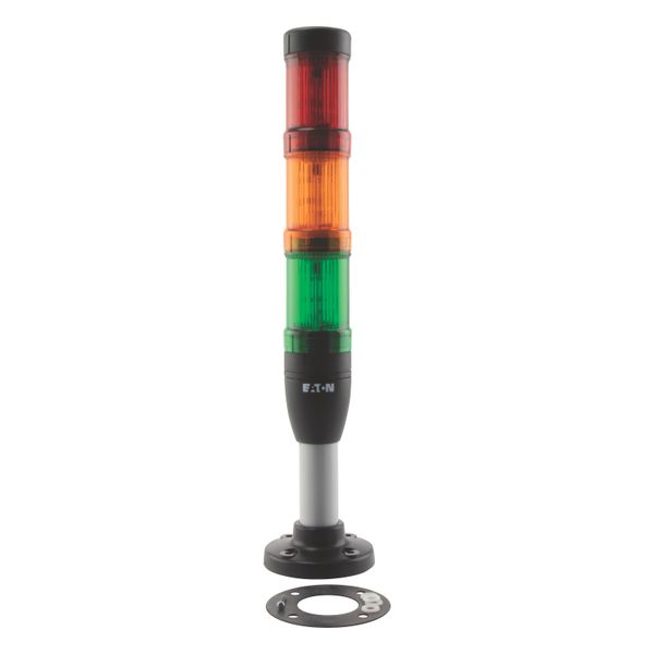 Complete device, red-orange-green, LED, 24 V, including base 100mm image 10