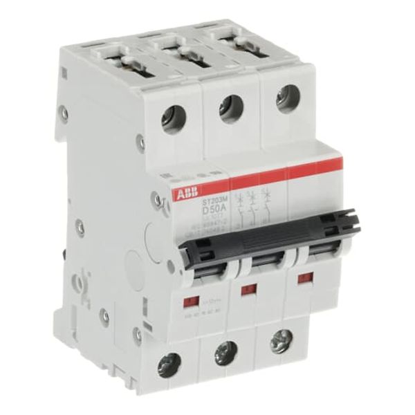 ST203M-D50 Miniature Circuit Breaker - 3P - D - 50 A image 1