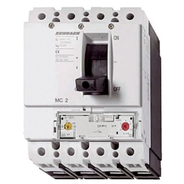 Moulded Case Circuit Breaker Type A, 4-pole, 50kA, 125A image 1