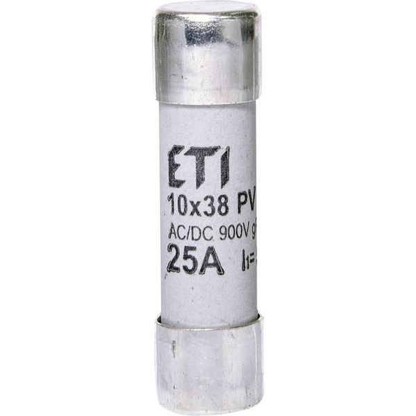 Fuse link, CH10x38 gR 25A/900V AC/DC image 1