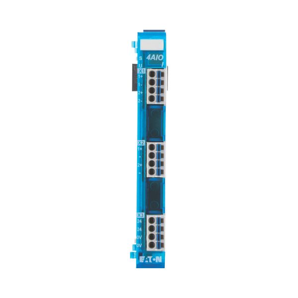 Analog I/O module, 2 analog inputs and 2 analog outputs, 0/4 to 20 mA image 9