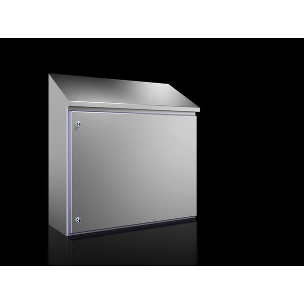 Compact enclosure, WHD: 810x650(H1)x821(H2)x300 mm, Stainless steel 1.4301 image 6