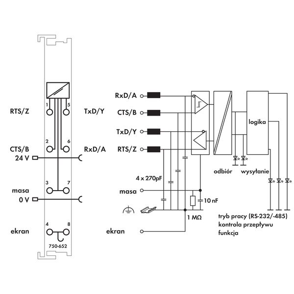 RS-232/485 Serial Interface light gray image 5