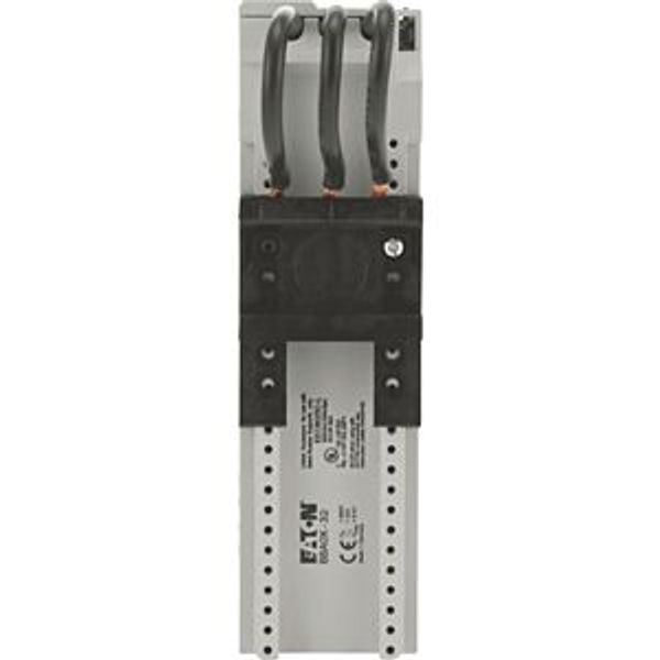 Busbar adapter, 45 mm, 32 A, DIN rail: 1, Push in terminals image 3