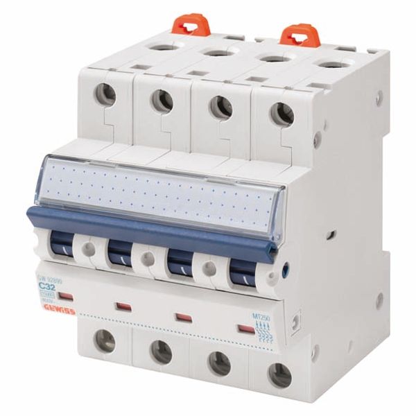 MINIATURE CIRCUIT BREAKER - MT 250- 4P CHARACTERISTIC C 206A - 4 MODULES image 2