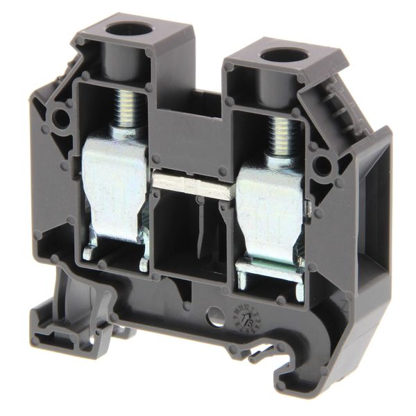 Feed-through DIN rail terminal block with screw connection for mountin image 3