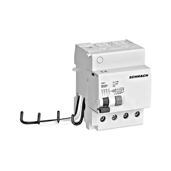 RCD Add-on Block for AMPARO MCB 4-pole, type A, 40A, 30mA image 1