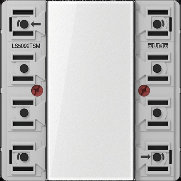 Push button KNX Universal PB module 2-gang image 3