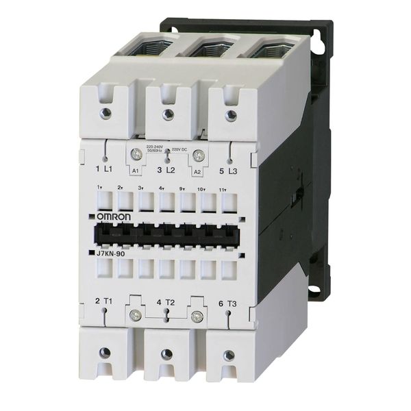 Contactor, 3-pole, 45 kW; 90 A AC3 (380-415 VAC), 24 VAC/DC image 1