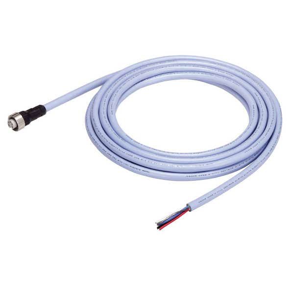 DeviceNet thick cable, straight 7/8" connector (female) to open ends, 2 m DCA20013R image 1