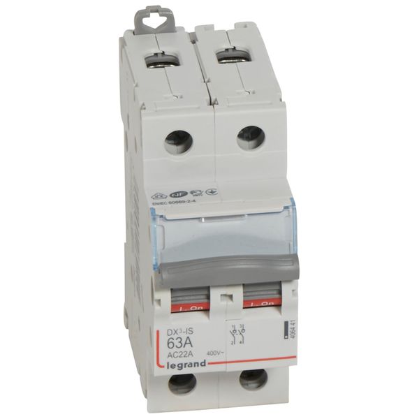 Isolating switch - 2P - 400 V~ - 63 A image 1