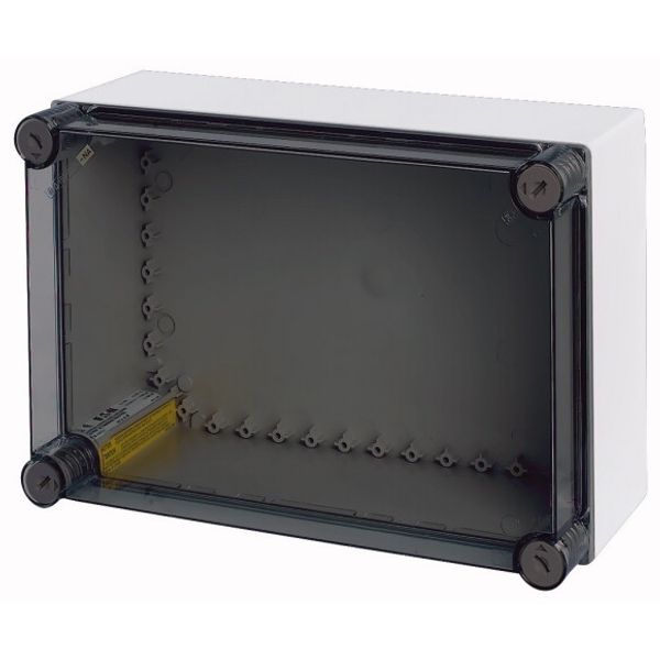 Insulated enclosure, smooth sides, HxWxD=250x375x175mm, NA type image 1
