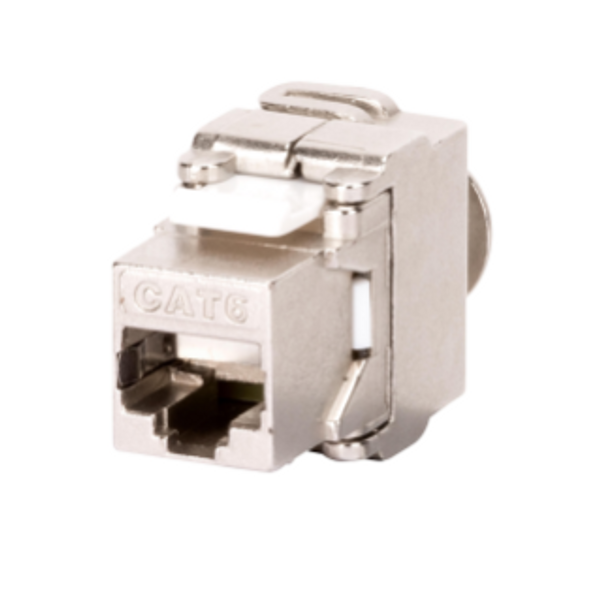 RJ45 SOCKET - SHIELDED - 6 CATEGORY - FTP image 1