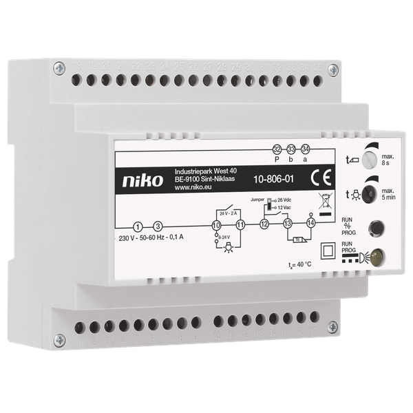 Modular power supply for a video installation with a maximum of 12 int image 4