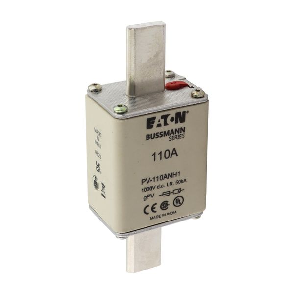 FUSE 110A 1000V DC PV SIZE 1 DUAL IND image 13