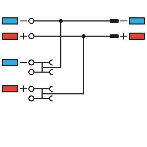 3-conductor sensor supply terminal block for PNP (positive) switching image 3