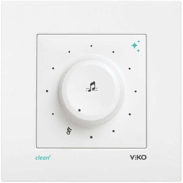 Karre Clean White Music Broadcast Switch image 1