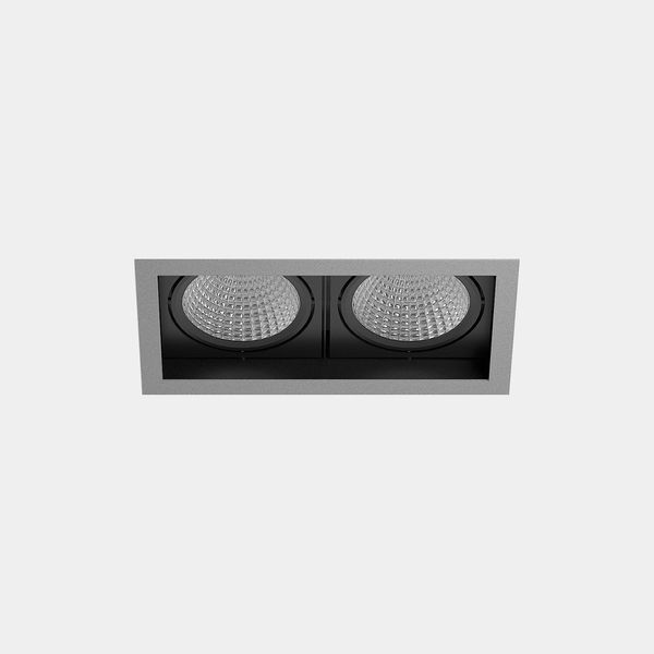 Downlight MULTIDIR TRIM BIG 16W Grey IN IP20 / OUT IP54 image 1