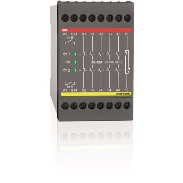 JSR2A 24AC/DC Safety expansion relay image 1