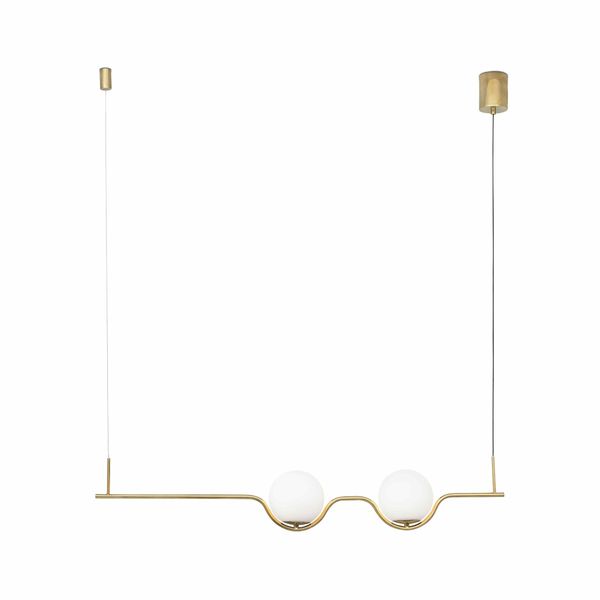 LE VITA PENDANT GOLD LED 2x6W 2700K image 1