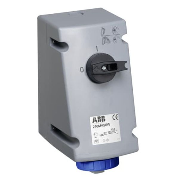 ABB320MI7WN Industrial Switched Interlocked Socket Outlet UL/CSA image 1