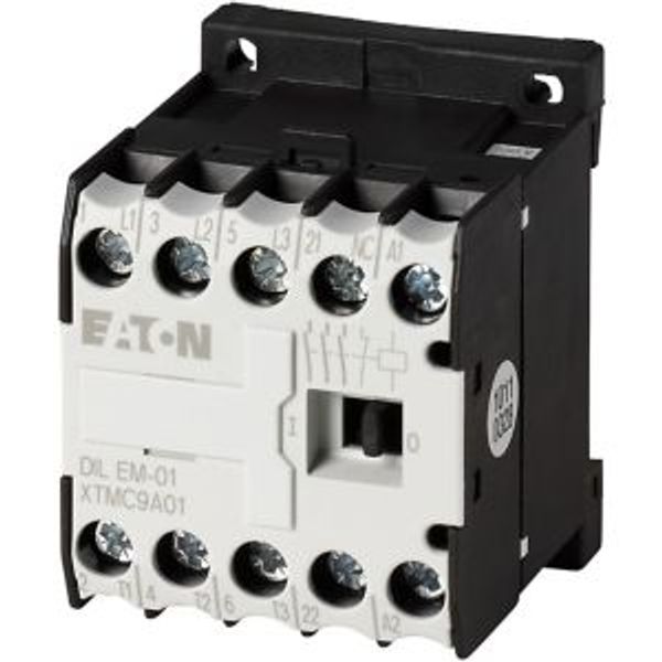 Contactor, 230 V 50/60 Hz, 3 pole, 380 V 400 V, 4 kW, Contacts N/C = N image 5