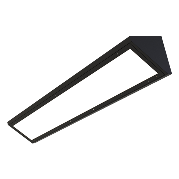 ARX Anti-Ligature CCT Cornice 1500mm DALI Black image 1