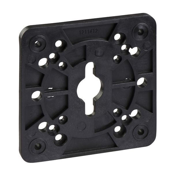 adaptor plate 90 x 90 mm for door mounting of handle - set of 5 image 3