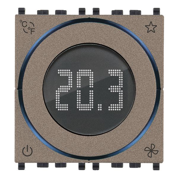 Dial thermostat KNX 2M Metal image 1