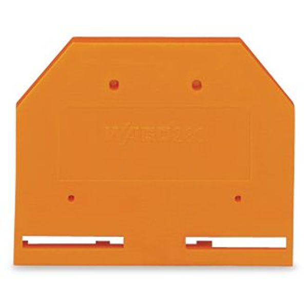 End and intermediate plate 2.5 mm thick orange image 3