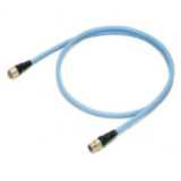 DeviceNet vibration-resistant thin cable, straight M12 connectors (1 m DCA10060F image 2