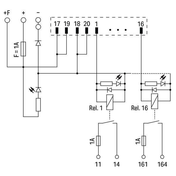 Interface module for system wiring Pluggable connector per DIN 41651 M image 3