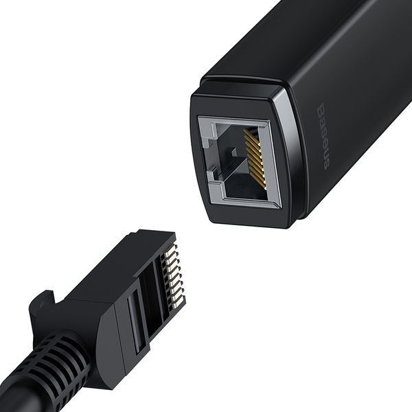 Ethernet Adapter USB A to RJ45 100Mbps, Black image 8