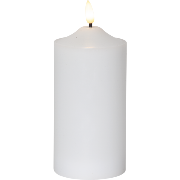 LED Pillar Candle Flamme image 1