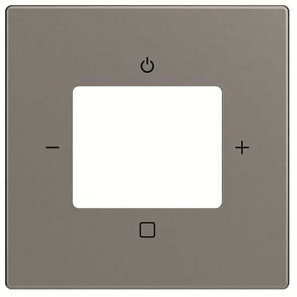 8252-803-101 CoverPlates (partly incl. Insert) Multimedia grey metallic image 1