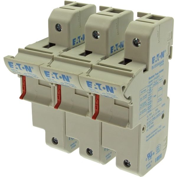 Fuse-holder, low voltage, 125 A, AC 690 V, 22 x 58 mm, 3P, IEC, UL image 2