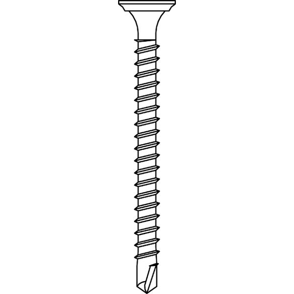 Plasterboard | heavy steel screw 3.5x25mm image 1