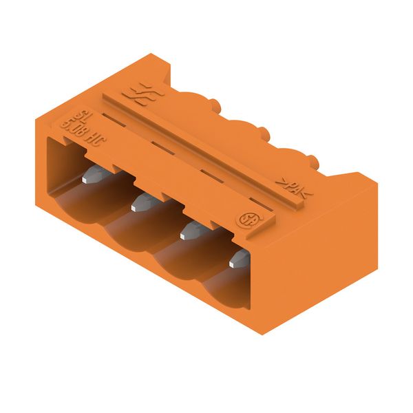 PCB plug-in connector (board connection), 5.08 mm, Number of poles: 4, image 1