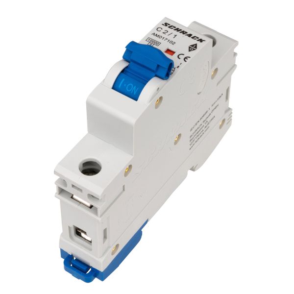 Miniature Circuit Breaker (MCB) AMPARO 10kA, C 2A, 1-pole image 4