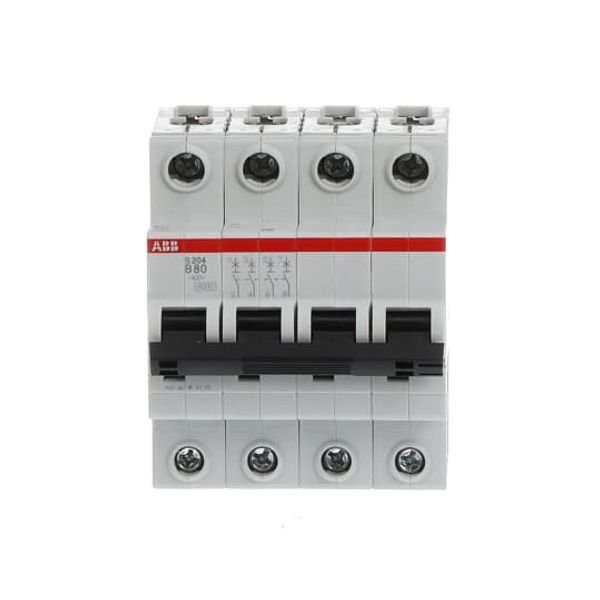 S204-C100 Miniature Circuit Breaker - 4P - C - 100 A image 2