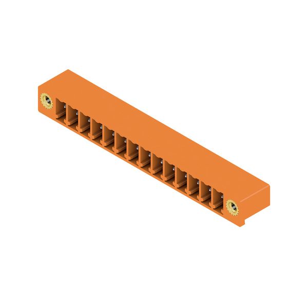 PCB plug-in connector (board connection), 3.81 mm, Number of poles: 14 image 4