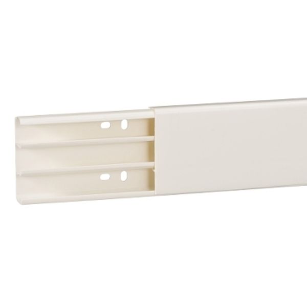 Ultra - skirting trunking - 70 x 20 mm - PVC - white - 2 m image 2