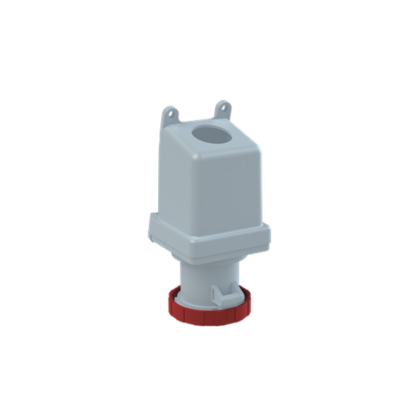 Surface socket-outlet, 11h, 63A, IP44, 3P+E image 1