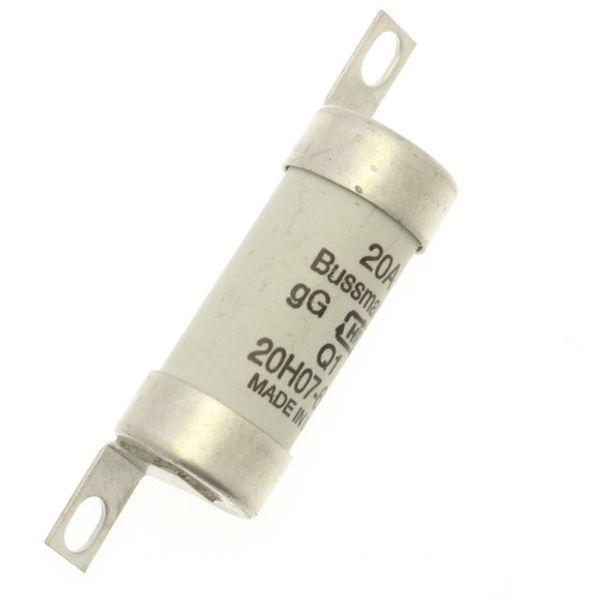 Fuse-link, low voltage, 20 A, AC 660 V, DC 250 V, BS88/A2, 22 x 82 mm, gL/gG, BS image 10