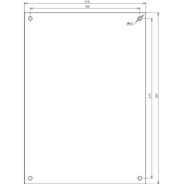 Warning sign 297x210x0.7mm Al Bei Gewitter ist der Aufenthalt ... image 2