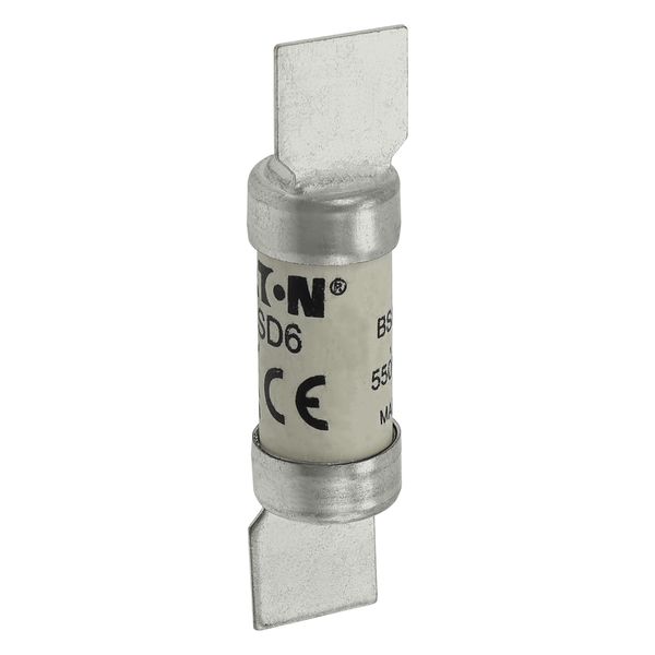 Fuse-link, LV, 6 A, AC 550 V, BS88/F1, 14 x 59 mm, gL/gG, BS image 5