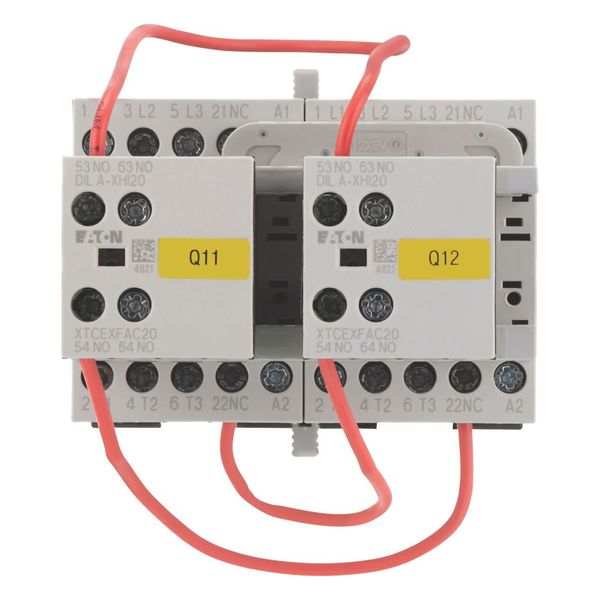 Reversing contactor combination, 380 V 400 V: 3 kW, 230 V 50 Hz, 240 V 60 Hz, AC operation image 9