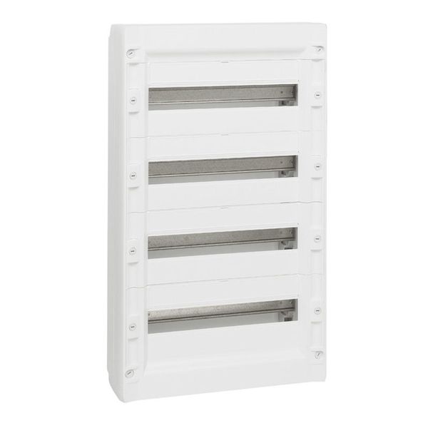 Distribution cabinet XL³ 125 - 4 rows - 72 modules - surface mounting image 1