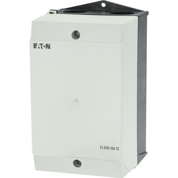 Insulated enclosure, HxWxD=160x100x100mm, +mounting rail image 8